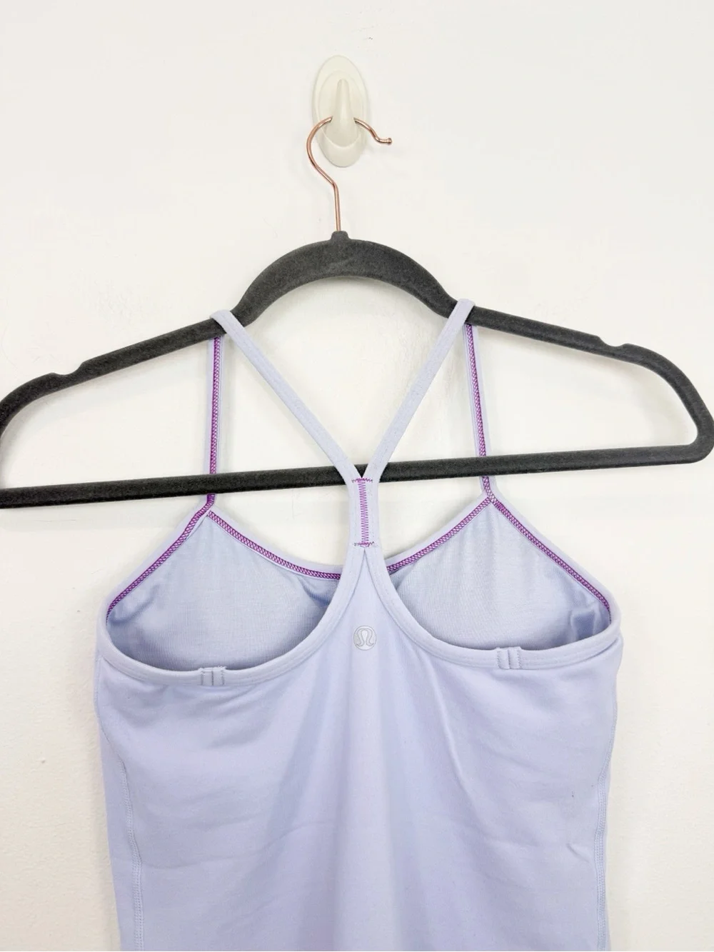 Lululemon Power Y Tank Top Lavender Size 4